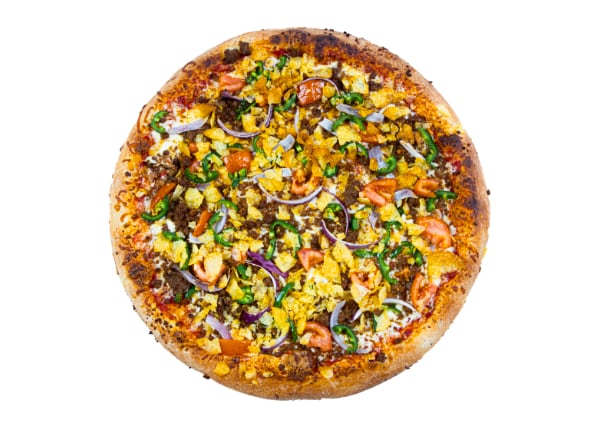 Beefy Crunch Pizza